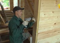 Как сделать обсаду и окосячку в деревянном доме