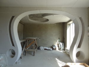 Конструкции арок из гипсокартона